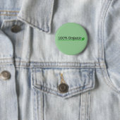 100 % Bio Button (Beispiel)