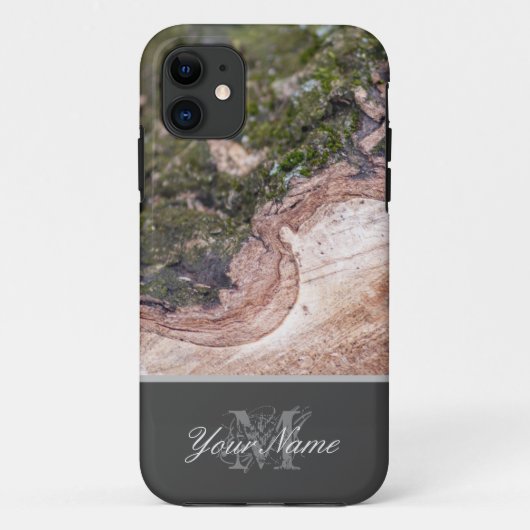 100% Bio Holzstil für Ihr Handy! Case-Mate iPhone Hülle (Rückseite)