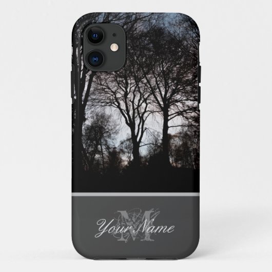 100% Bio Holzstil für Ihr Handy! Fall Mat Case-Mate iPhone Hülle (Rückseite)