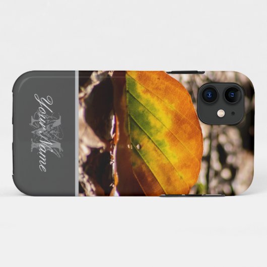 100% Bio Holzstil für Ihr Handy! Fall Mat Case-Mate iPhone Hülle (Rückseite (Horizontal))