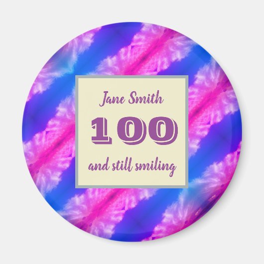 100 Birthday Celebration Magnet (Vorne)