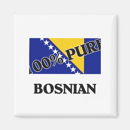 100 % BOSNIEN MAGNET (Vorne)
