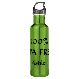 100% BPA FREE personalisierbare Bezeichnung Trinkflasche