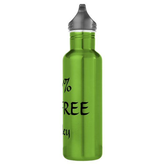 100% BPA FREE personalisierbare Bezeichnung Trinkflasche (Rechts)
