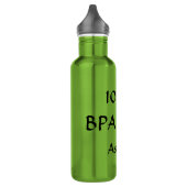 100% BPA FREE personalisierbare Bezeichnung Trinkflasche (Links)