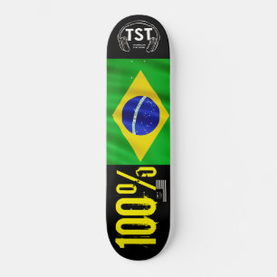 100% BRASILIANISCH JMT USA Skateboard