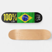 100% BRAZILIAN JMT USA Skateboard (Horizontal)