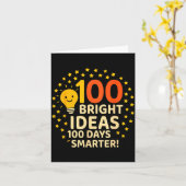 100 Bright Ideas 100 Days Smarter Design, 100 Days Karte (Gelbe Blume)
