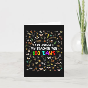 100 Bugs, die ich meinem Lehrer 100 Tage lang umar Karte