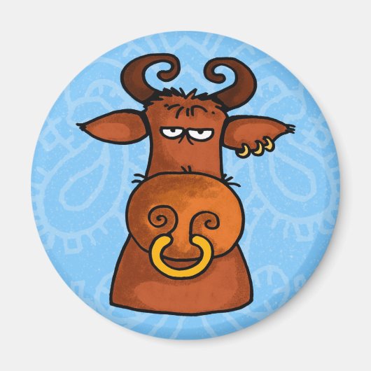 100% Bull ohne Text Magnet (Vorne)