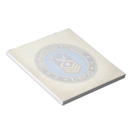 [100] CG: Chief Petty Officer (CMC) des Kommandos Notizblock (angewinkelt)