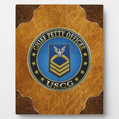 [100] CG: Chief Petty Officer (CPO) Fotoplatte (Vorderseite)