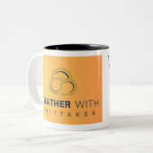 100% Chance auf Kaffee-Tasse Zweifarbige Tasse (Vorderseite Links)