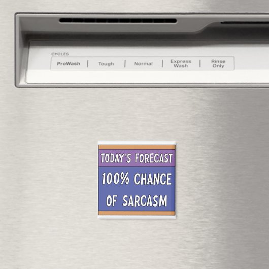 100% Chance auf Sarcasm Magnet (In Situ (Geschirrspüler))