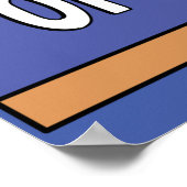 100% Chance auf Sarcasm Poster (Ecke)