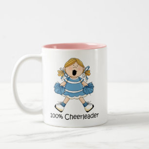 100% Cheerleader - Blond Zweifarbige Tasse