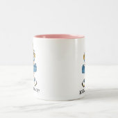 100% Cheerleader - Blond Zweifarbige Tasse (Mittel)