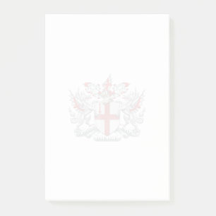 [100] City of London - Wappen Post-it Klebezettel