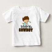100 % Cowboy Baby T-shirt (Vorderseite)