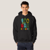 100 Day of School for Kids Child Yes Hoodie (Vorne ganz)