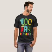 100 Day of School for Kids Child Yes T-Shirt (Vorne ganz)