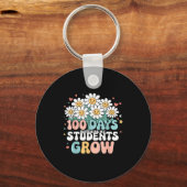 100 Day Watching My Students Grow 100 Days Of Scho Schlüsselanhänger (Vorderseite)