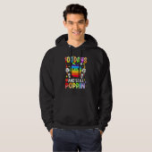 100 Days And Still Poppin 100th Day Of School Boy Hoodie (Vorne ganz)