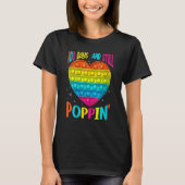 100 Days And Still Poppin 100th Day Of School Boys T-Shirt (Vorderseite)