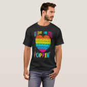 100 Days And Still Poppin 100th Day Of School Boys T-Shirt (Vorne ganz)