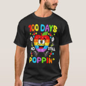 100 Days And Still Poppin 100th Day Of School Boys T-Shirt (Vorderseite)