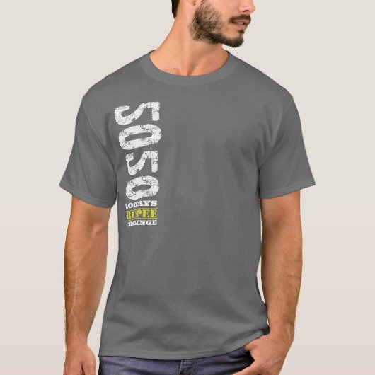 100 days burpee challenge T-Shirt (Vorderseite)