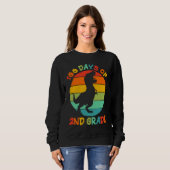 100 Days Of 2nd Grade 100 Days Of School Rex Dinos Sweatshirt (Vorne ganz)