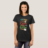 100 Days Of Coffee Chaos Lesson & Plans 100th Day T-Shirt (Vorne ganz)