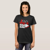 100 days of home runs Baseball 100th day of schoo T-Shirt (Vorne ganz)