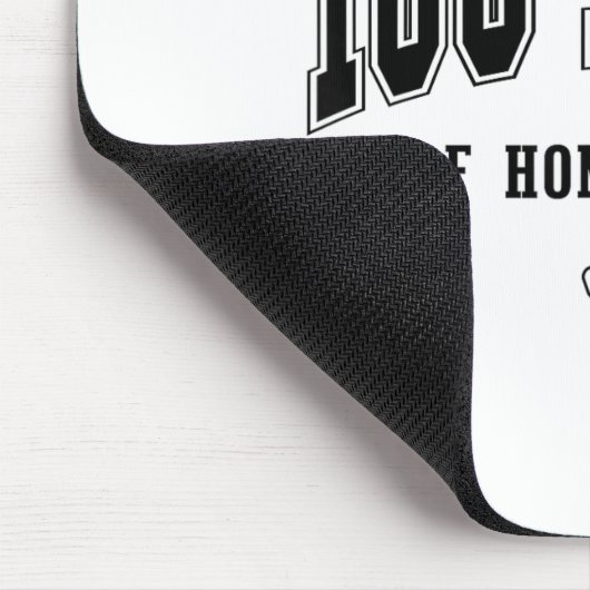 100 Days Of Homeschool Mousepad (Ecke)