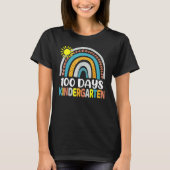 100 Days of Kindergarten School Teacher or Student T-Shirt (Vorderseite)