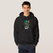 100 Days Of Leveling Up  100 Days Of School Hoodie (Vorne ganz)