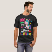 100 Days Of Magical Learning 100th Day Of School U T-Shirt (Vorne ganz)