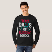 100 Days Of Nursing School T-Shirt (Vorne ganz)