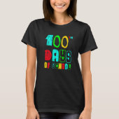 100 Days Of School 100th Day Teachers Students Boy T-Shirt (Vorderseite)