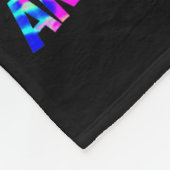 100 Days Of School And Still Love It Tie Dye 100th Fleecedecke (Ecke)