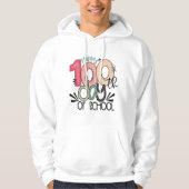 100 Days of School Celebration Basic Hoodie (Vorderseite)