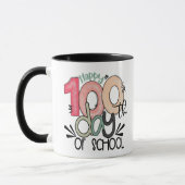 100 days of school celebration gift tasse (Links)