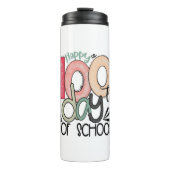 100 days of school celebration gift thermosbecher (Vorderseite)