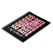 100 days of school celebration notizblock (Linke Seite)