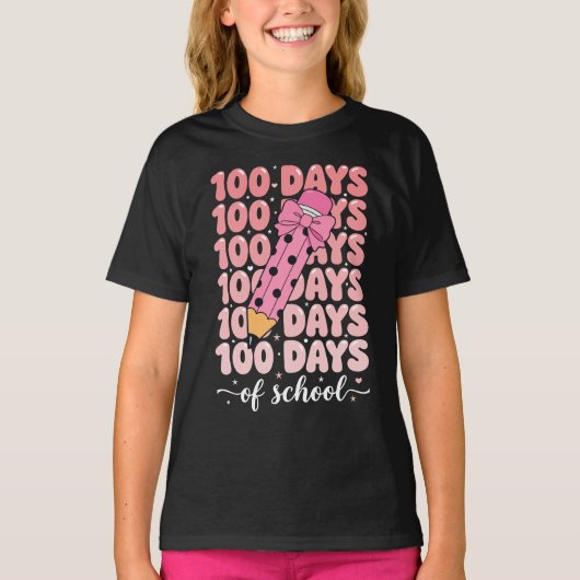 100 days of school celebration T-Shirt (Vorderseite)