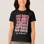 100 days of school celebration Tri-Blend shirt (Vorderseite)