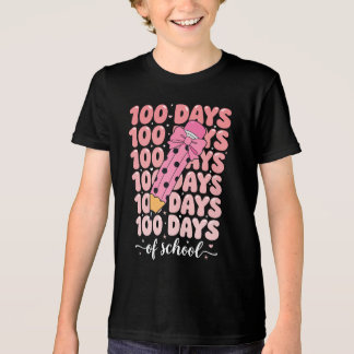 100 days of school celebration Tri-Blend shirt
