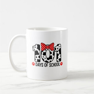 100 Days of School Dalmatian Dog Boy Kid 100th Day Kaffeetasse