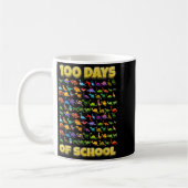 100 Days Of School Dinosaur 100 Days Smarter Kaffeetasse (Links)